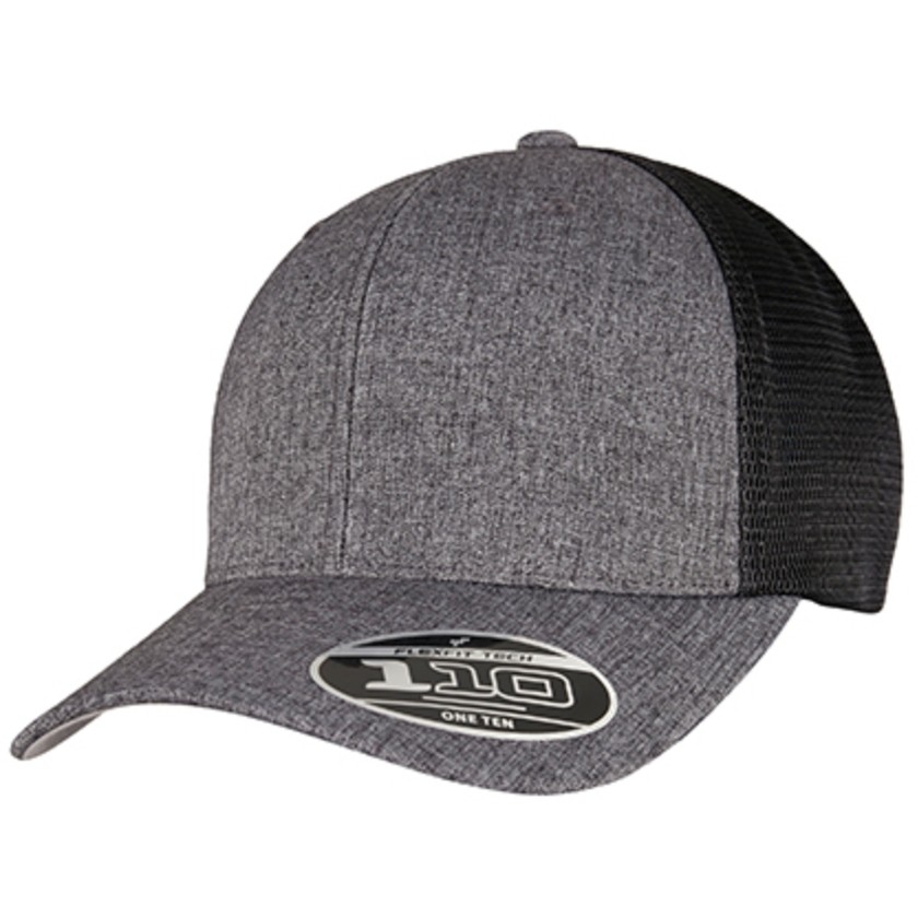 melange charcoal/black