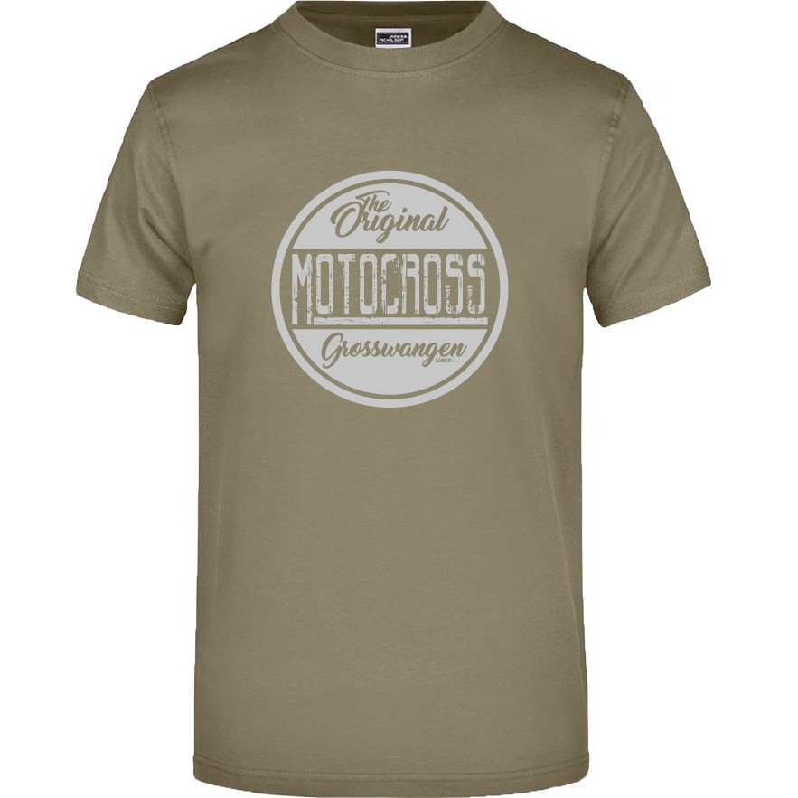 T-Shirt Herren Motocross Grosswangen 2021 olive