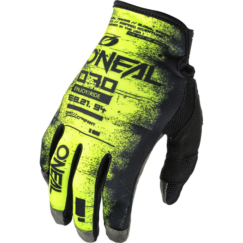 Oneal MAYHEM Glove SCARZ V.25 black/neon yellow