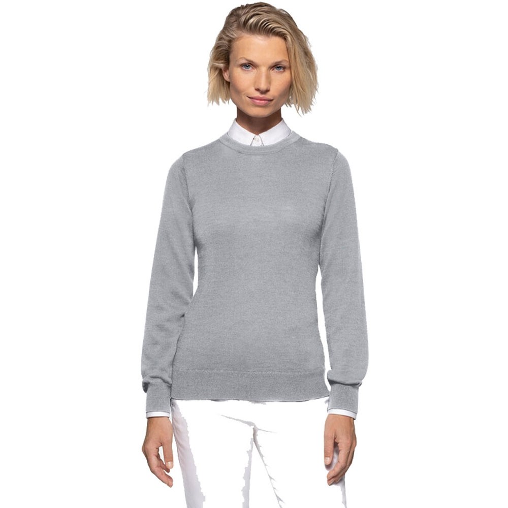 Damen Pullover Hakro 146 Merino-Wolle