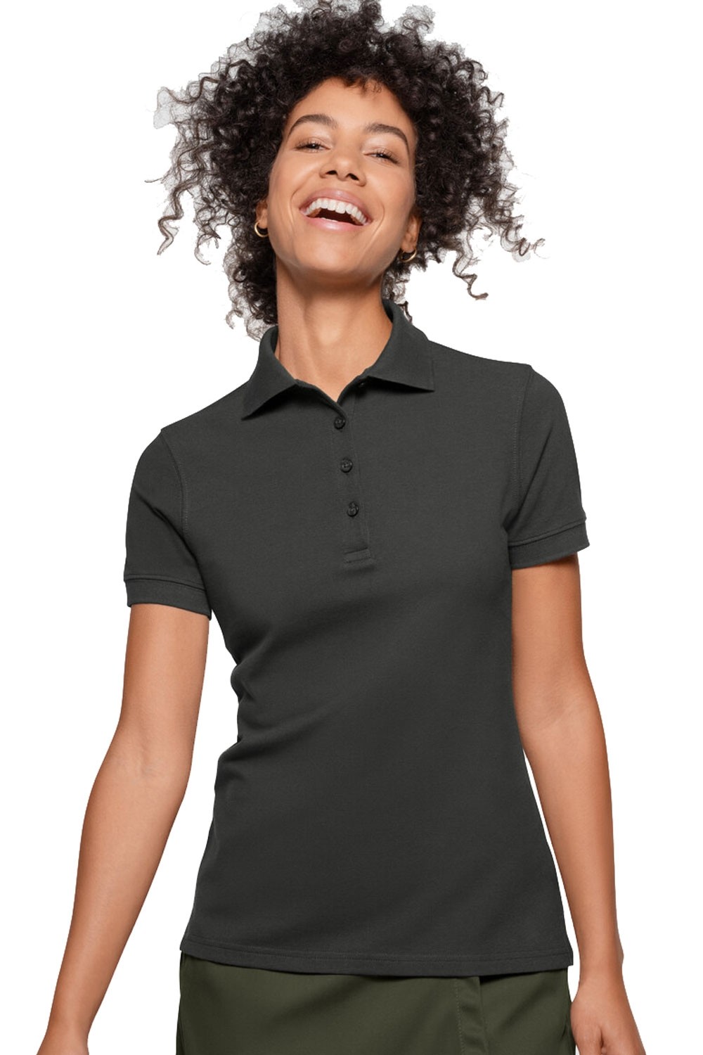 Damen Poloshirt Hakro 303 Label-Free Heavy Mikralinar® Eco 