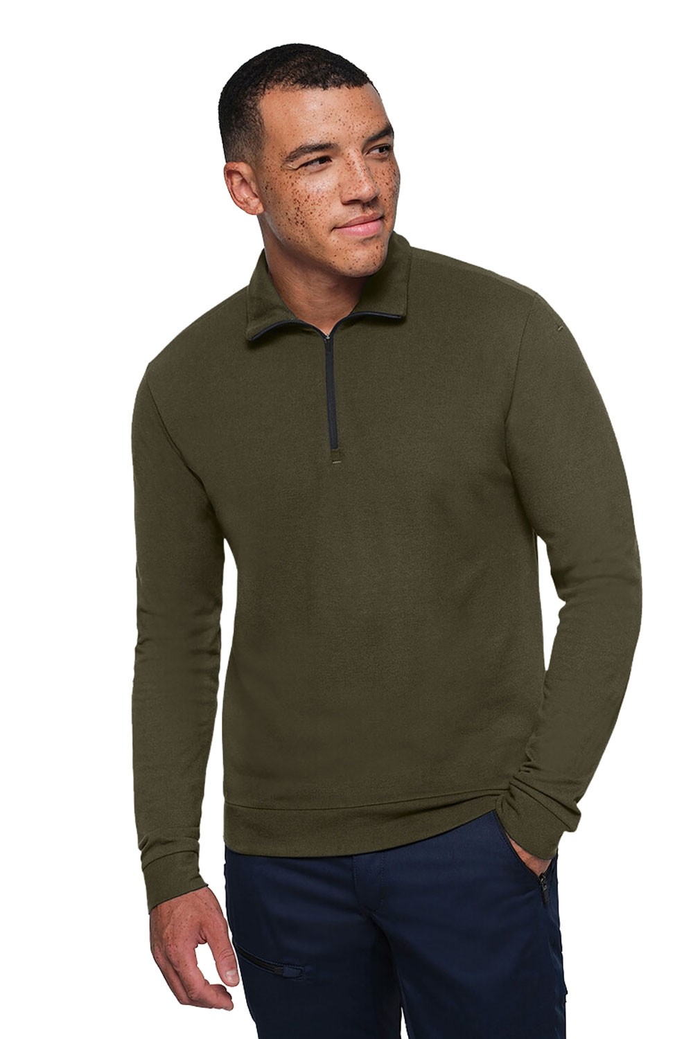 Zip-Longsleeve Hakro 535 Piqué Mikralinar® Eco