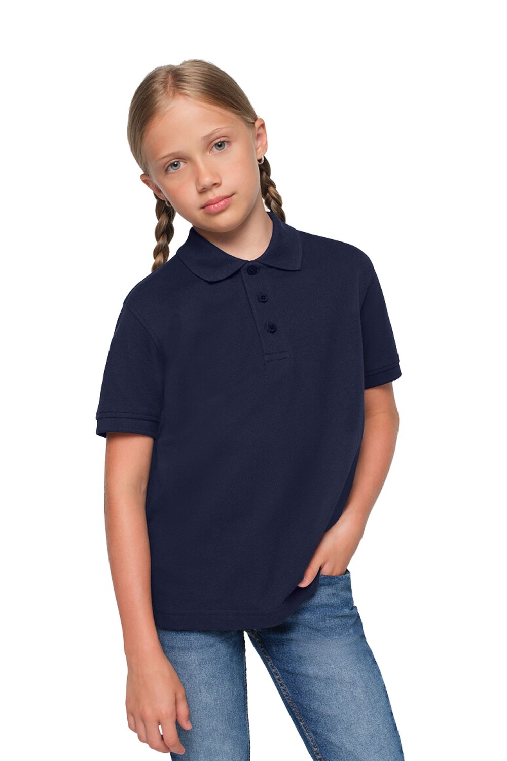 Kinder Poloshirt Hakro 545 Bio-Baumwolle