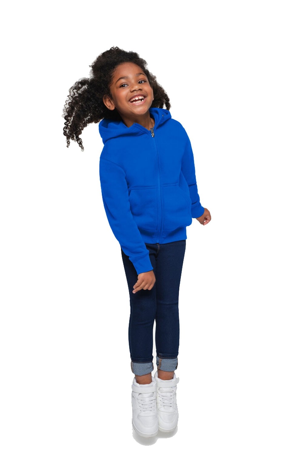 Kinder Kapuzen-Sweatjacke Hakro 565 Bio-Baumwolle