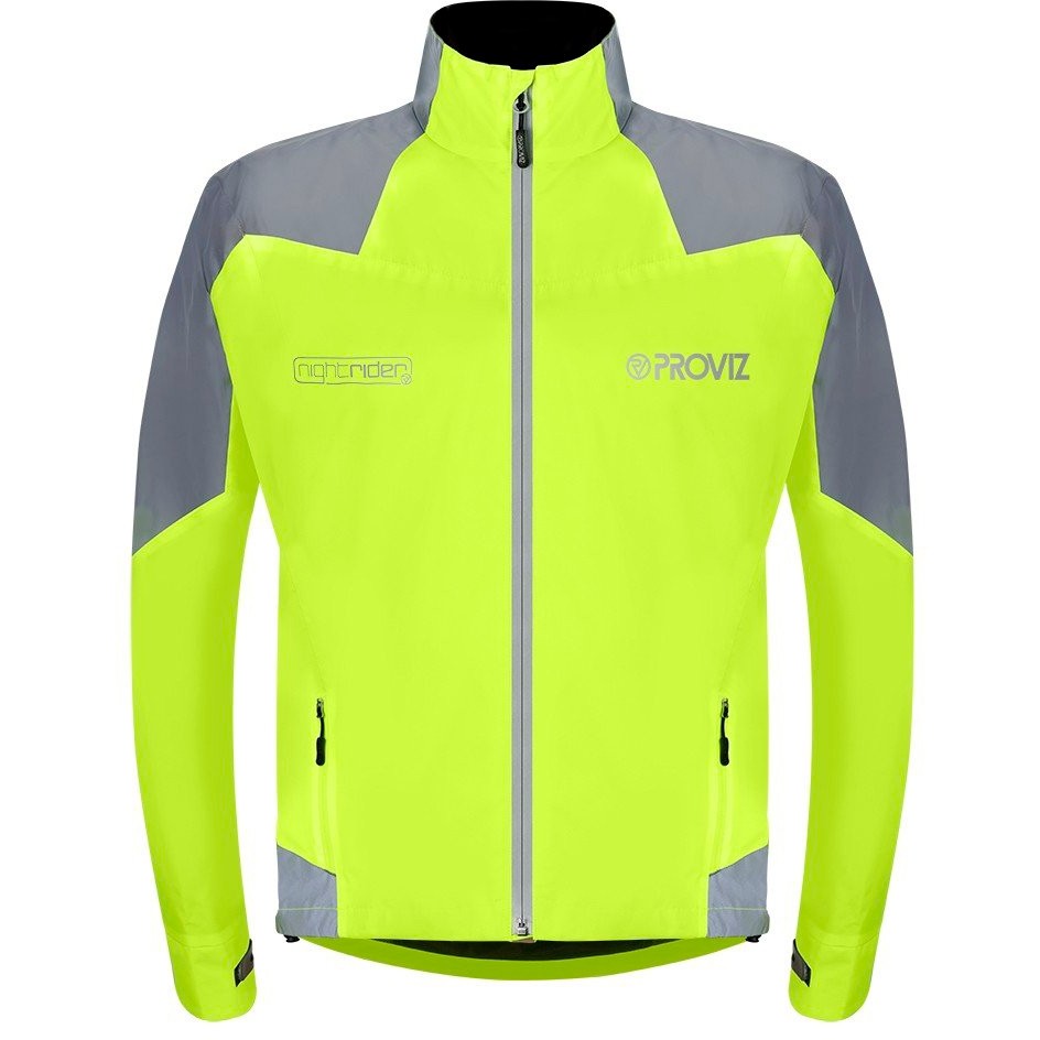 Proviz Men Nightrider Cycling Jacket 2.0 neon yellow