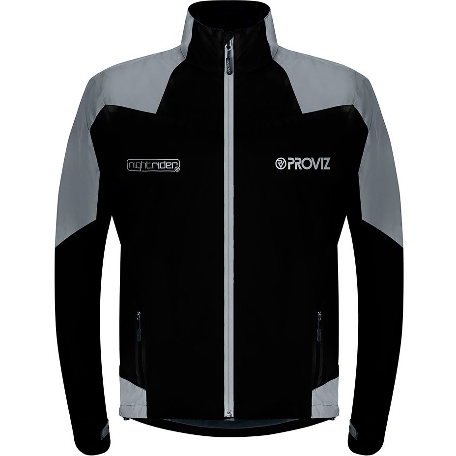 Proviz Men Nightrider Cycling Jacket 2.0 black