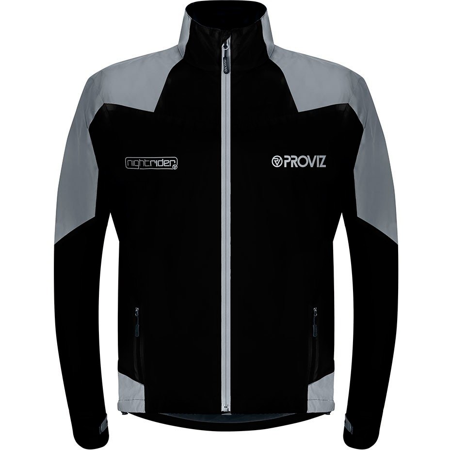 Proviz Men Nightrider Cycling Jacket 2.0 black