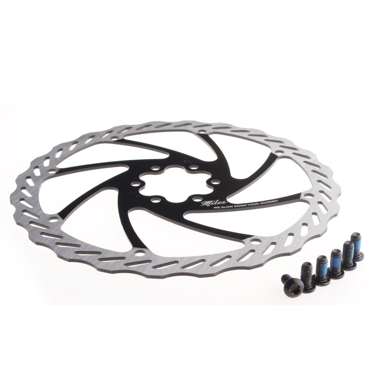 Miles Bremsscheibe SS3 / D=203 mm silver/black