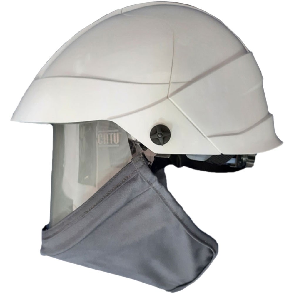 Elektriker Schutzhelm mit integriertem Visier (Stufe 2)