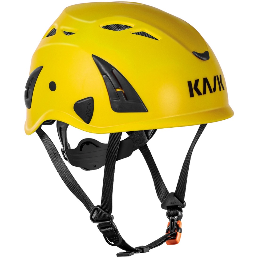 Industrie Schutzhelm Kask Superplasma AQ gelb