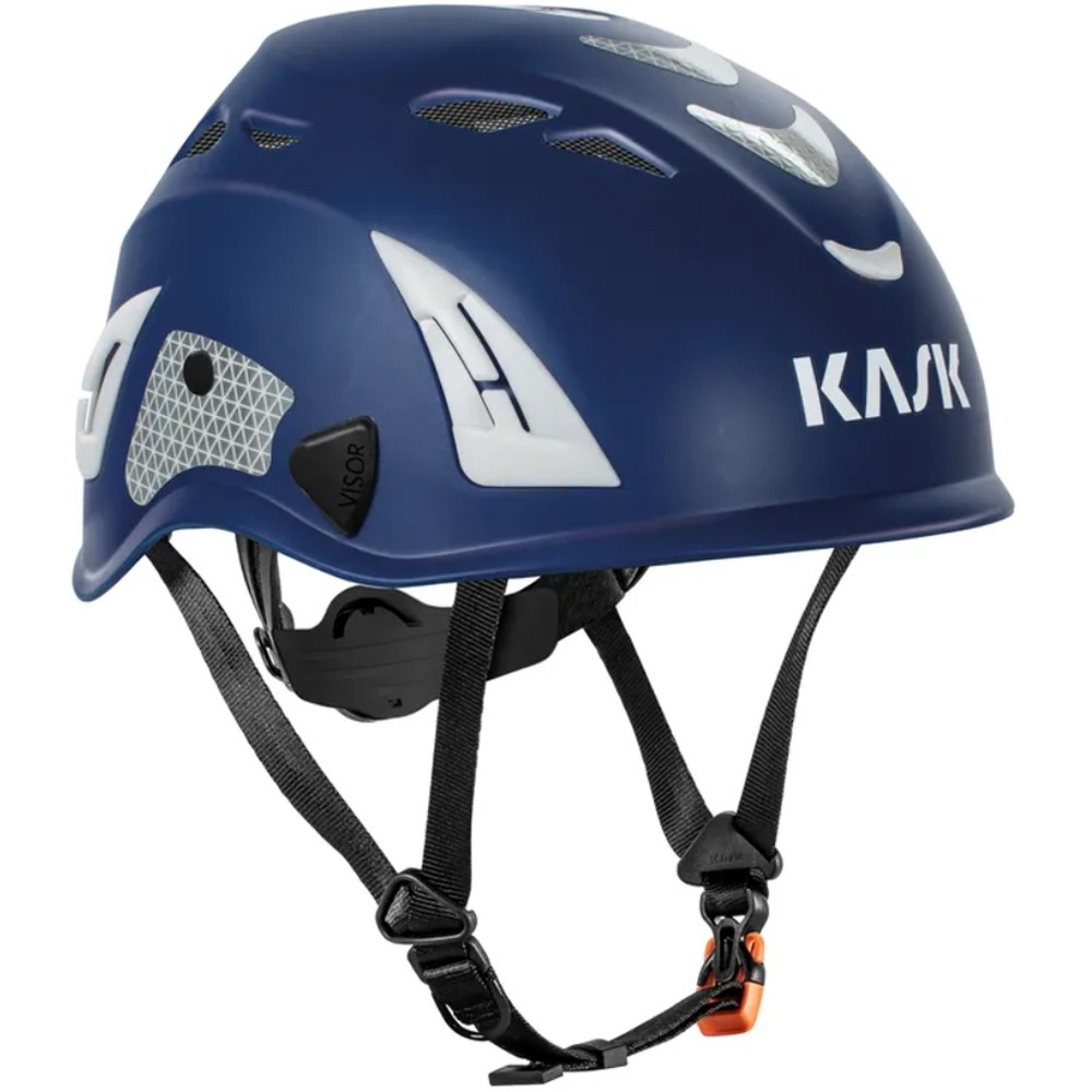 Industrie Schutzhelm Kask Superplasma AQ hi-viz blau