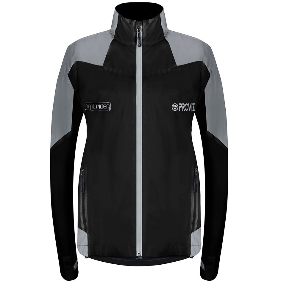 Proviz Woman Nightrider Cycling Jacket 2.0 black