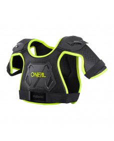 Oneal PEEWEE Kinder Chest Guard neon yellow