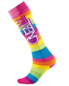 Oneal Pro MX Sock Rainbow Multi (one size)