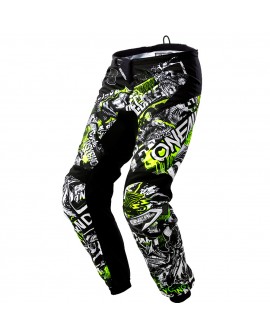 O'Neal ELEMENT Kinder Pants ATTACK black/hi-viz gelb