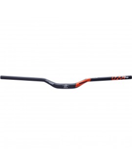 Reverse Lenker Base 790mm Ø31,8mm/35mm Erhöhung mattschwarz/fox orange