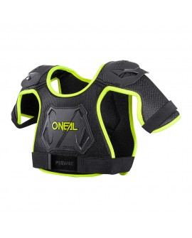 Oneal PEEWEE Kinder Chest Guard neon yellow