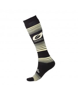 O'Neal Pro MX Sock STRIPES black/yellow (one size)