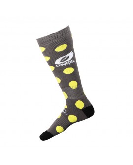 O'Neal Pro MX Sock CANDY gray/yellow (one size)