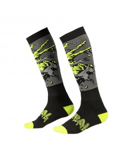 O'Neal PRO MX Sock ZOMBIE black/green