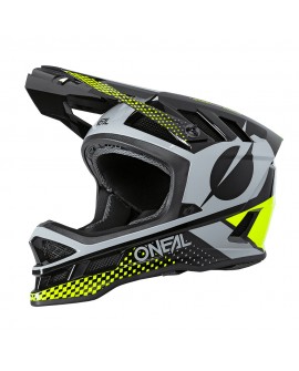 O'Neal BLADE Polyacrylite Helmet ACE black/neon yellow/gray