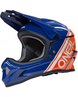 Oneal SONUS Helmet SPLIT blue/orange