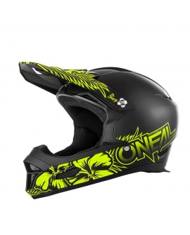 O'Neal FURY RL Helmet MAUI black/hi-viz gelb