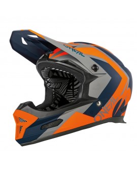 Oneal FURY Helmet HYBRID blue/orange