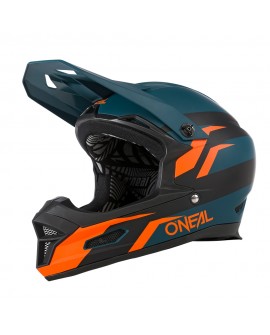 O'Neal FURY Helmet STAGE petrol/orange