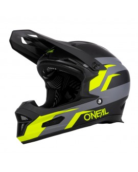 O'Neal FURY Helmet STAGE black/neon yellow