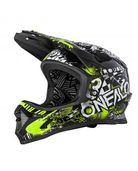 Oneal BACKFLIP Helmet ATTACK black/neon yellow