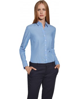 Bluse Slim Fit langarm 60.080613