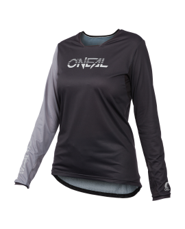 Oneal ELEMENT FR Women's MTB Jersey HYBRID V.23 black/gray