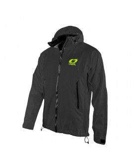 O'Neal TSUNAMI Rain Jacket black (wasserdicht & atmungsaktiv)