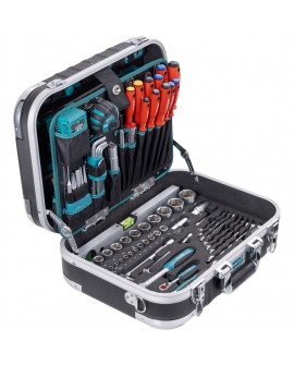 ABS-Werkzeugkoffer PRO CHROME 152 tlg.