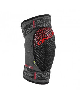 O'Neal Sinner Kevlar Knee Guard gray/red Aktion