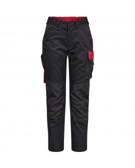anthrazit grau/tomato red