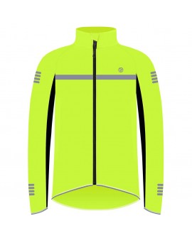 Proviz Men Softshell Cycling Jacket neon yellow