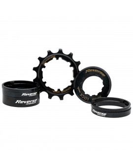 Reverse Microspline Single Speed Kit 13T schwarz