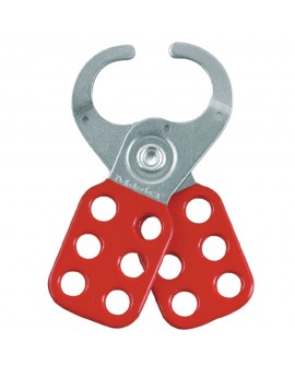 Master Lock Verriegelungsschliessbügel 25mm rot aus Stahl