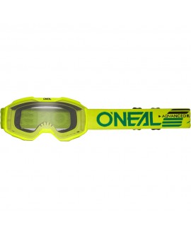 Oneal B-10 Kinder Goggle SOLID V.24 neon yellow - clear