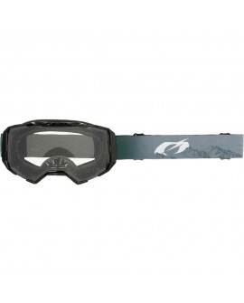 Oneal B-22 Goggle COVERT V.25 gray/green - clear