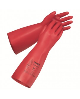 Isolierender und lichtbogenfester Gummihandschuh Uvex 60840 power protect V1000