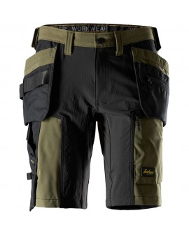 khaki grün/schwarz-swatch