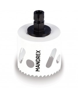 Mandrex  MXqs Lochsäge SpeedXcut Sägetiefe 45mm (Durchmesser wählbar 14mm-210 mm)
