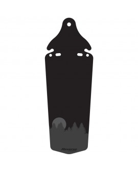 Reverse Mudfender Saddle Fender Black Forest Schutzblech für das Hinterrad / Sattelmontage schwarz/grau