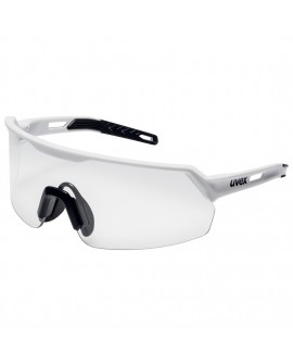 Schutzbrille Uvex 9122-415 ultrashield weiss/schwarz, PC farblos