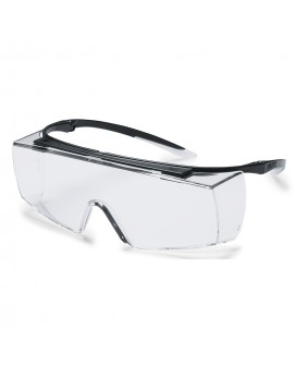 Überbrille Uvex super f OTG schwarz/transparent