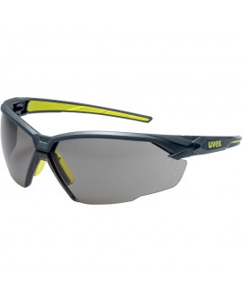Schutzbrille Uvex suXXeed anthrazit/lime, PC grau