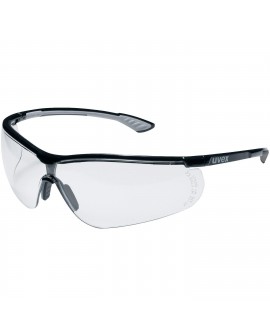Schutzbrille Uvex sportsstyle schwarz-grau